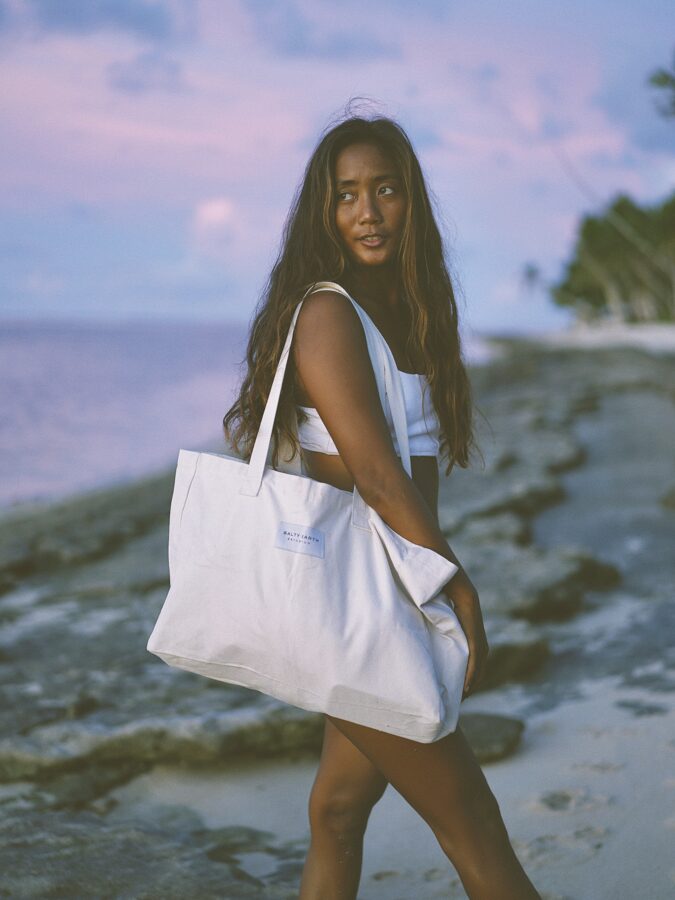 Salty Earth Tote Bag - Minimalist