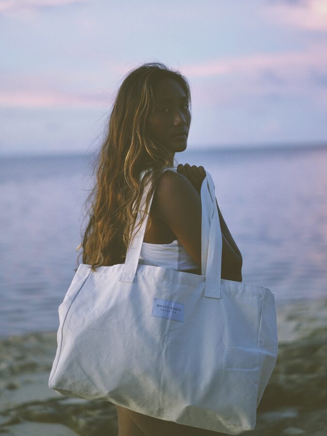 Salty Earth Tote Bag - Minimalist